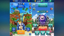 Oddbods Turbo Run Vs Sonic Dash - Christmas Jeff Vs Tails - Android Gameplay