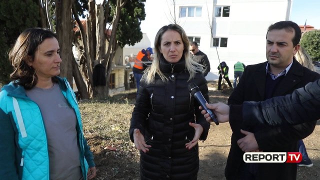 Report Tv - Krujë, mbetjet urbane zëvendësohen me ullinj dhe pemë bliri