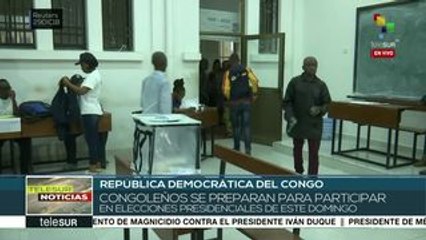 Congoleños se preparan para participar en comicios presidenciales