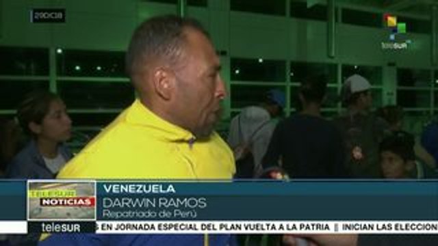 teleSUR Noticias: 600 venezolanos retornan a su país