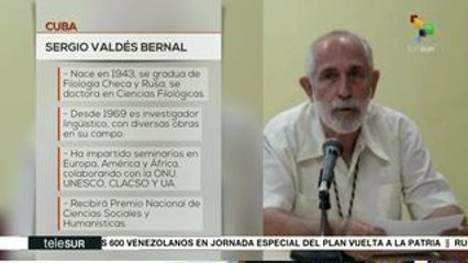 Cuba: otorgan a Sergio Valdés el Premio de Ciencias Sociales