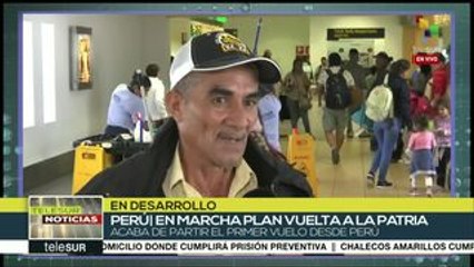 Perú: retornan a Venezuela con “Vuelta a la Patria”