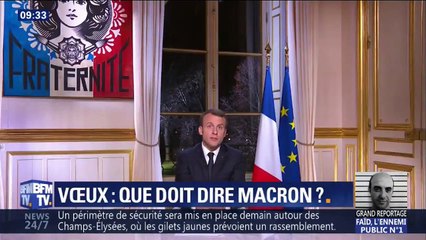 Vœux aux Français: que doit dire Emmanuel Macron?