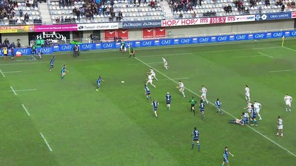 TOP 14 - Essai Nemani NADOLO (MHR) - Montpellier - Pau - J13 - Saison 2018/2019