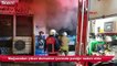 Kadıköy'de mobilya mağazasında yangın