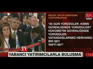 12 Temmuz 2017 | Cumhurbaşkanı Erdoğan: OHAL'i grev tehdidi olan yere müdahale için kullanıyoruz