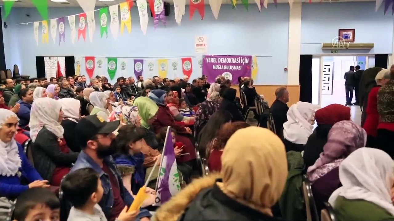 HDP Eş Genel Başkanı Sezai Temelli Muğla'da