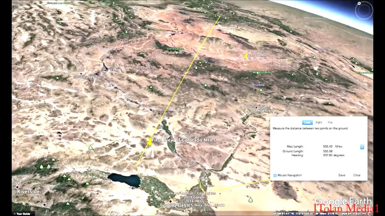 Vol infrarouge de J.Tolan : 1114 km de visibilité !