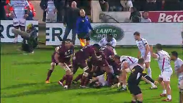 TOP 14 - Essai Nans DUCUING 2 (UBB) - Bordeaux-Bègles - Racing 92 - J13 - Saison 2018/2019