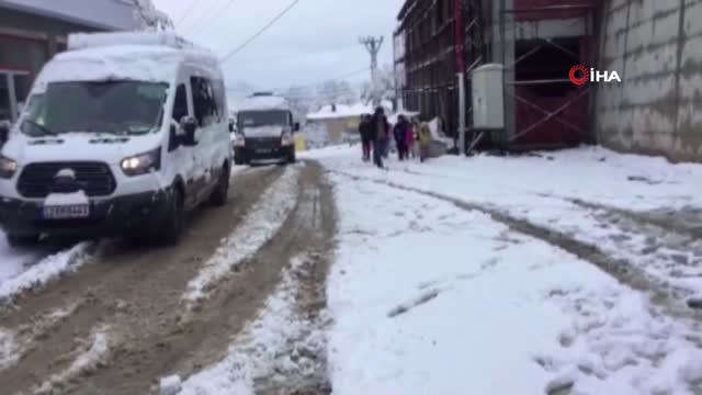 Bingöl'de Okullara Kar Tatili