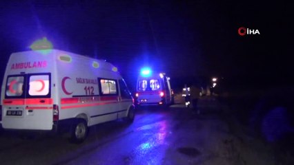 Hafif ticari araç baraj göletine düştü: 1 Ölü 1 yaralı