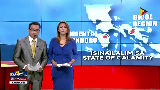 Baco, Oriental Mindoro at ilang lalawigan sa Bicol region, isinailalim sa state of calamity dahil sa bagyong #UsmanPH