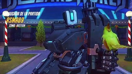 Como matar a todos con Bastian jajajajajaja Overwatch