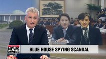 President Moon's top aides to be questioned at National Assembly about Blue House surveillance scandal