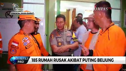Puting Beliung di Cirebon, 1 Balita Tewas dan 185 Rumah Rusak