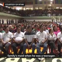 Duterte 'confesses' he molested their maid as a teen