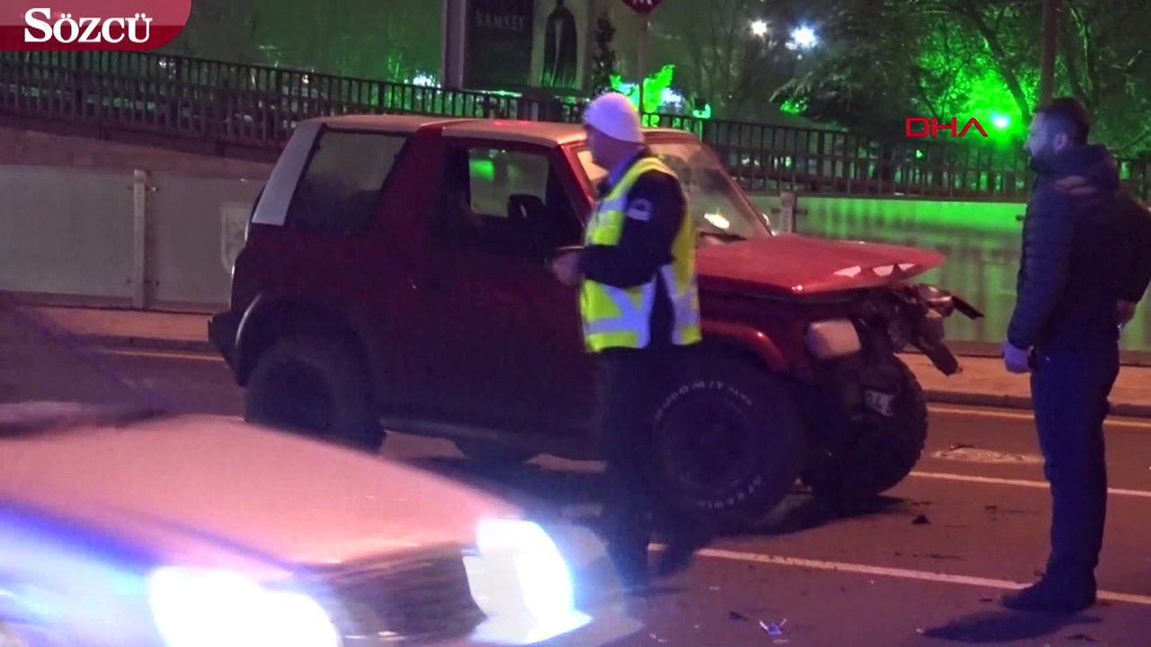 Ters yönde ilerleyen sürücü kazaya neden oldu