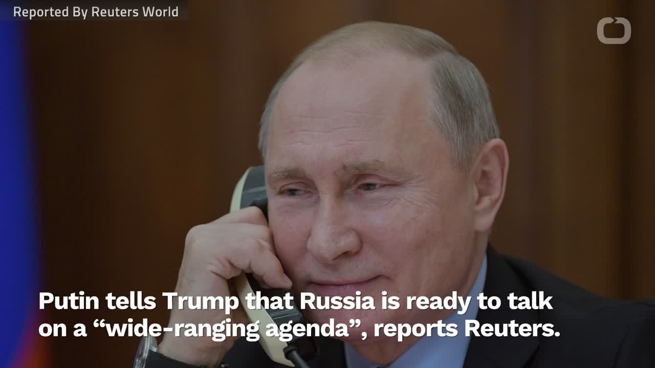 Putin Tells Trump That Moscow Is Open For Dialogue