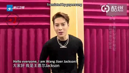 [EngSub] 181230 Jackson Wang's video at Zhejiang TV Countdown to 2019 Concert 王嘉尔浙江领跑2019跨年