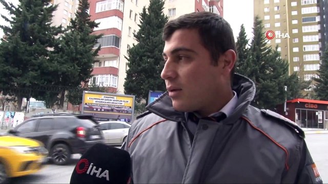 Esenyurt'ta yokuş aşağı kayan kamyon dehşet saçtı...O anlar kamerada