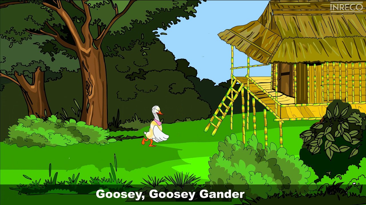 Nursery Rhymes | Goosey Goosey Gander | Sujatha | English Children Song
