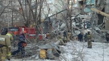 Gázrobbanás miatt összedőlt egy épület Oroszországban
