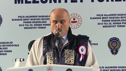 POMEM Mezuniyet Töreni -  Polis Akademisi Başkanı Çolak - ANKARA