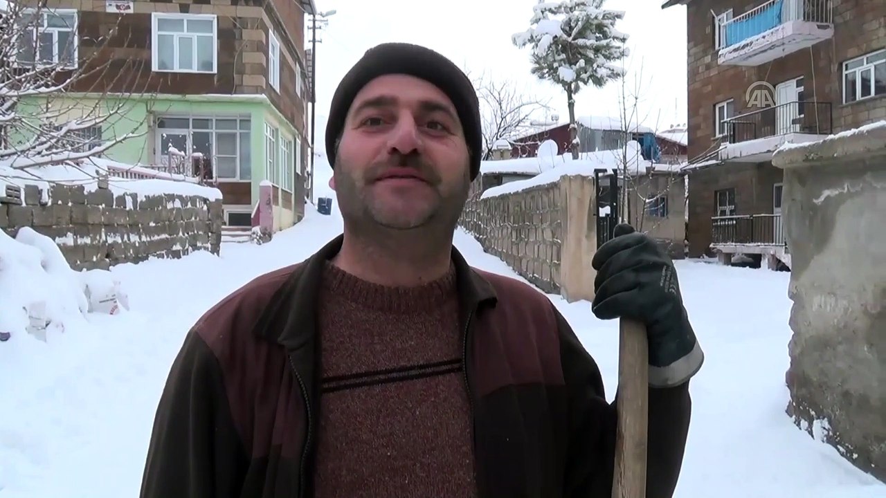 Ahlat'a kar yağışı - BİTLİS