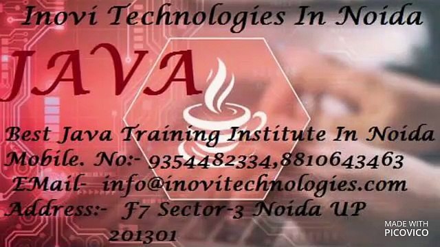 Best Java Training institute In Noida