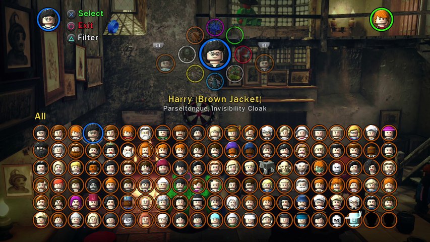 All Characters in LEGO Harry Potter Remastered Year 5-7 (full grid) – Видео  Dailymotion