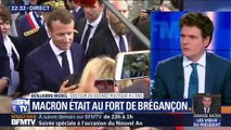 Macron était au fort de Brégançon