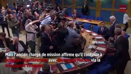 Alexandre Benalla confie avoir gardé contact avec Emmanuel Macron