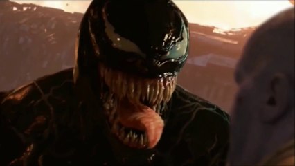 Venom Vs Thanos : Venom eat Thanos head(twice)