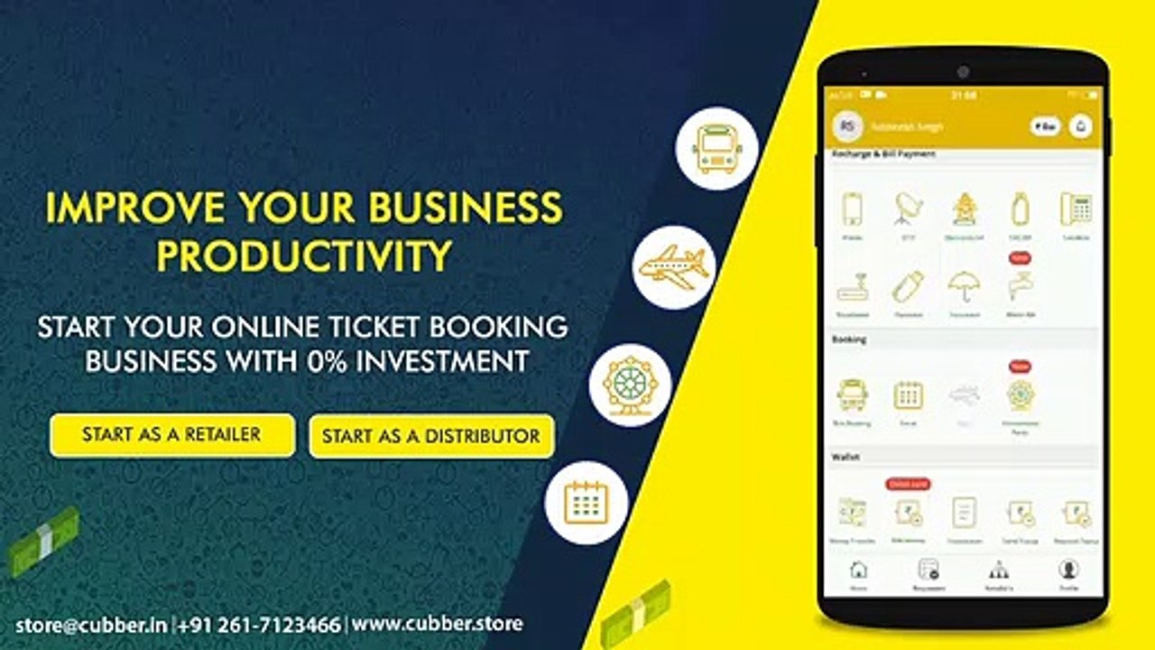 How to do Ticket Booking Business Online on Cubber Store