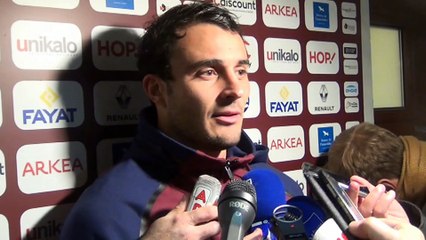 UBB - RACING RÉACTIONS A LA SORTIE DES VESTIAIRES
