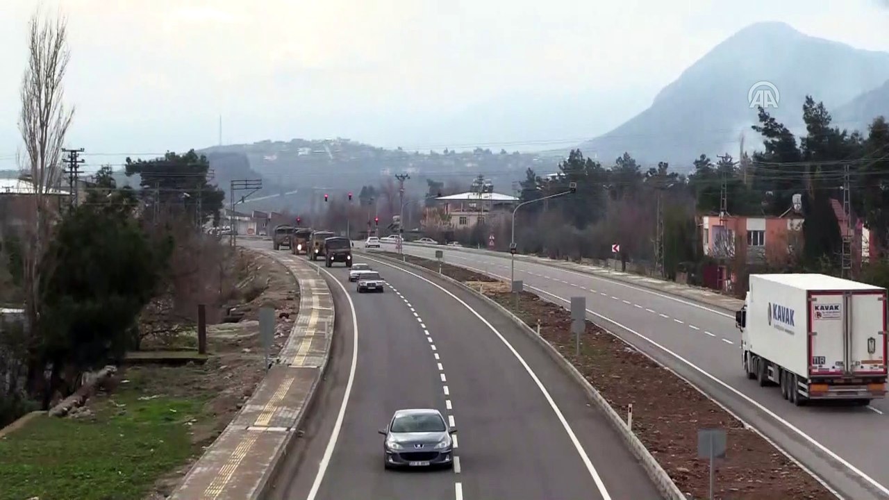 Suriye sınırına askeri sevkiyat - HATAY