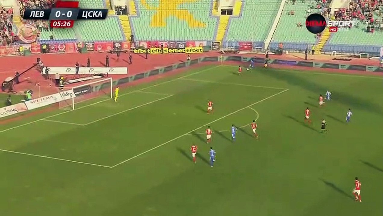 Великолепно воле на Жорди Гомес откри резултата в дербито Левски - ЦСКА-София