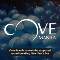 Cove Manila cancels controversial balloon drop