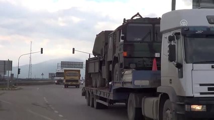 Suriye Sınırına Askeri Sevkiyat
