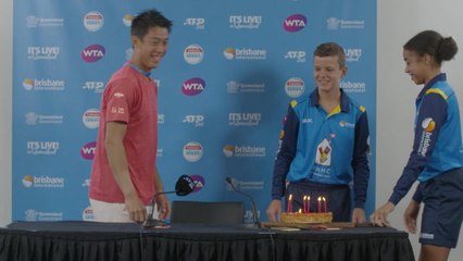 Brisbane - Nishikori fête ses 29 ans