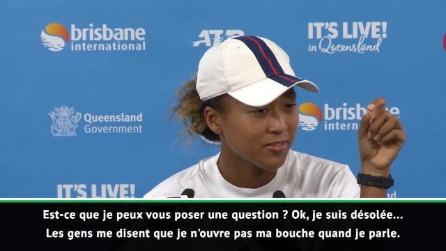 WTA - Osaka, la ventriloque