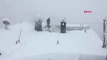 Şırnak Beytüşşebap'ta Kar Kalınlığı 1 Metreye Ulaştı
