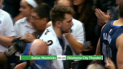 Doncic leads Mavericks to win over Thunder