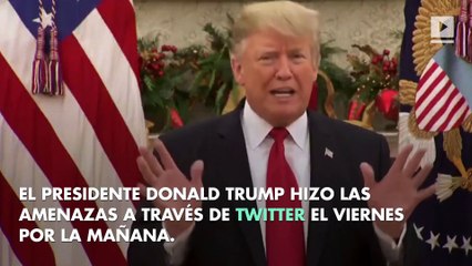 Trump amenaza con cerrar la frontera sur 'enteramente'