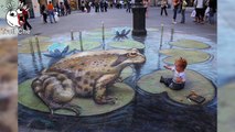 Top 9 most famous street 3D paintings in the world ✔️