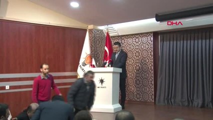 Bolu-Bakan Bekir Pakdemirli AK Parti İl Başkanlığında Konuştu