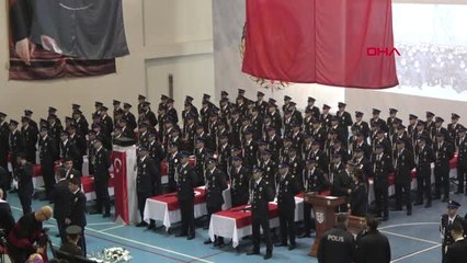 Erzurum Vali Memiş, Yeni Mezun Polislerden Rica Etti Kaba,saba Davranmayın