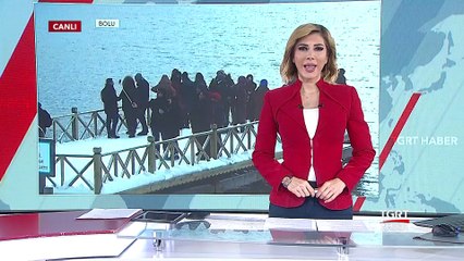 Tatilciler Abant'a Akın Etti