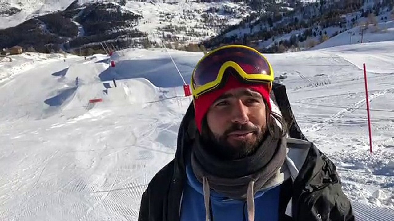 Le snowpark de Vars, l’un des plus réputés d’Europe