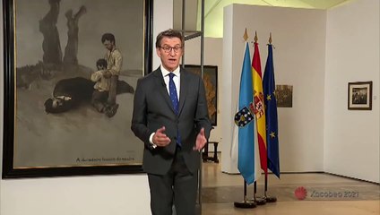 Discurso de Navidad de Núñez Feijoó